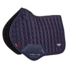 LeMieux Manta de Silla de Salto Loire Classic Cuadrado CC satinado Navy