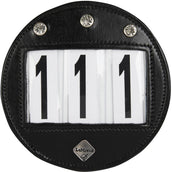 LeMieux Soporte de número Diamante Español: Redondo Negro