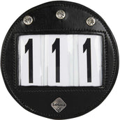 LeMieux Soporte de número Diamante Español: Redondo Negro