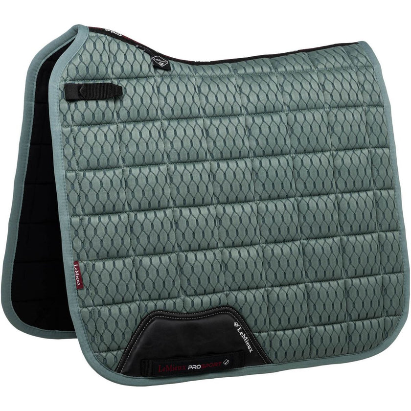 LeMieux Mantilla Carbon Mesh Air Doma cuadrada Sage LeMieux Mantilla Carbon Mesh Air Doma cuadrada Sage