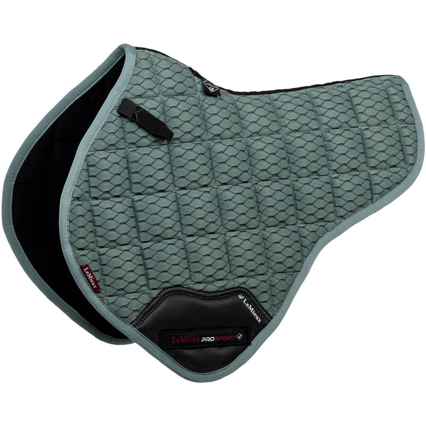 LeMieux Mantilla Carbon Mesh Air CC medio cuadrado Sage LeMieux Mantilla Carbon Mesh Air CC medio cuadrado Sage