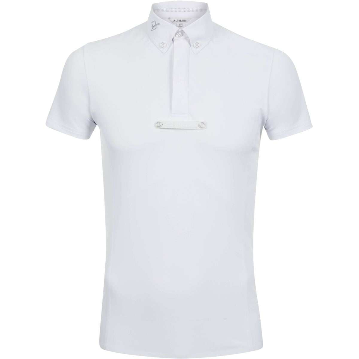 LeMieux Camiseta de Competición Hombres Blanco