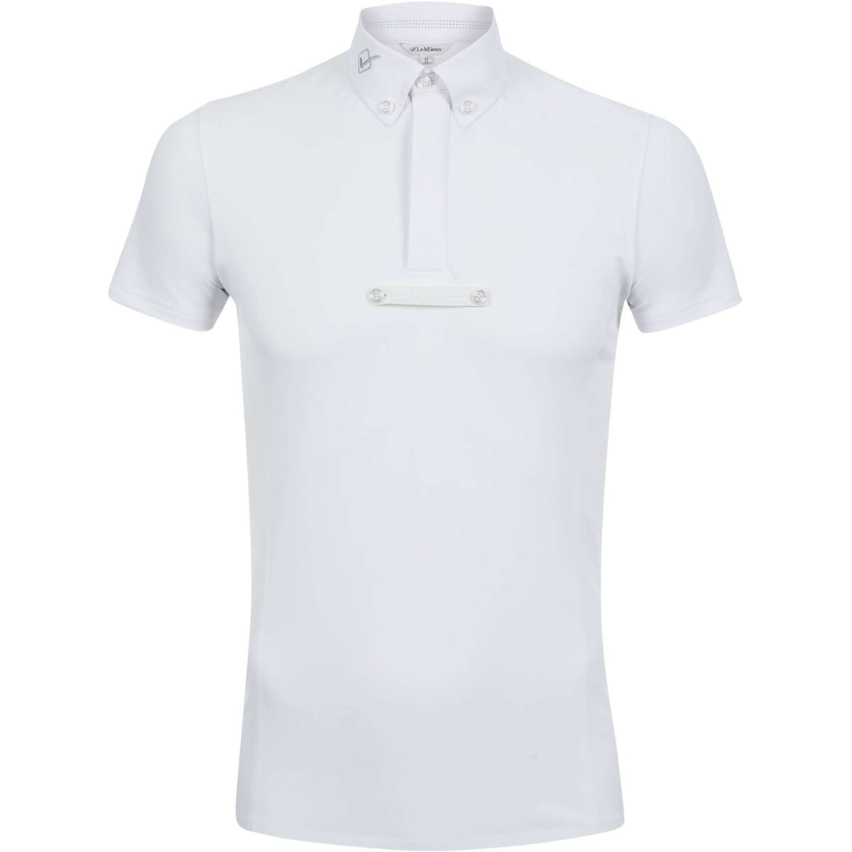 LeMieux Camiseta de Competición Hombres Blanco
