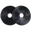 LeMieux Anillos de Embocadura Silicona Negro