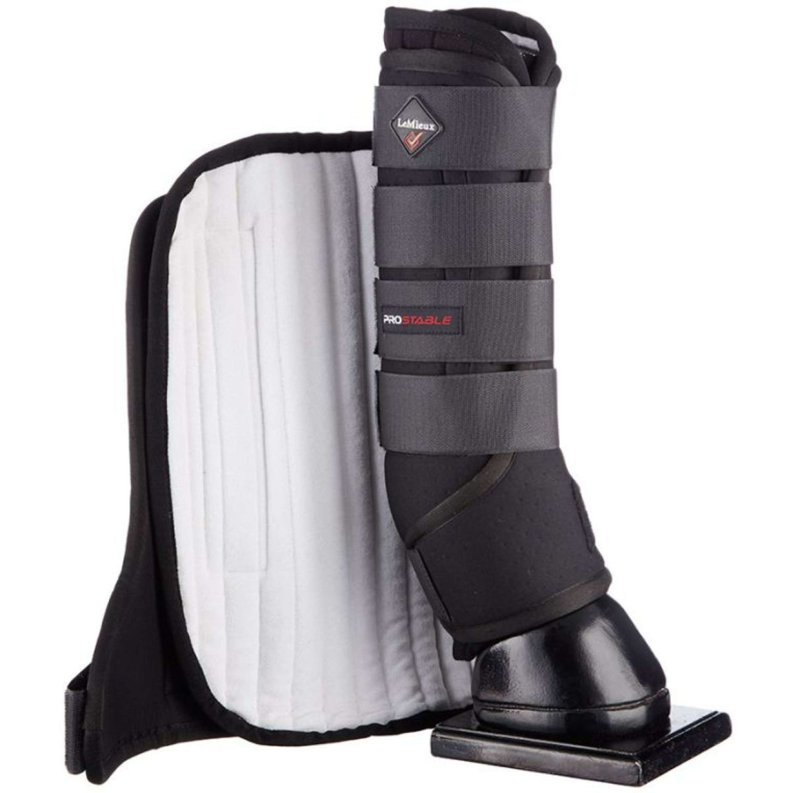 LeMieux Protectores de piernas Stable Boot Wraps Negro LeMieux Protectores de piernas Stable Boot Wraps Negro