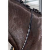 LeMieux Riendas Kris Extreme Rubber Negro