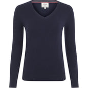 LeMieux Suéter Elite V-Neck Mujer Navy