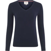 LeMieux Suéter Elite V-Neck Mujer Navy