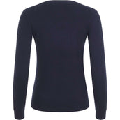 LeMieux Suéter Elite V-Neck Mujer Navy