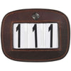 LeMieux Números de Competición Saddle Pad Marron