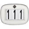 LeMieux Números de Competición Saddle Pad Blanco