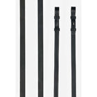 LeMieux Riendas Kris Extreme Rubber Negro