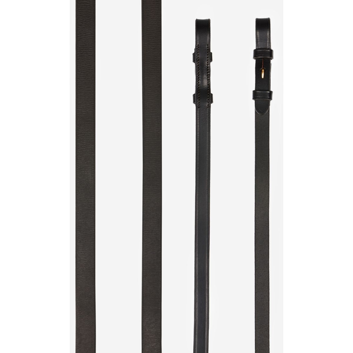 LeMieux Riendas Kris Extreme Rubber Marron