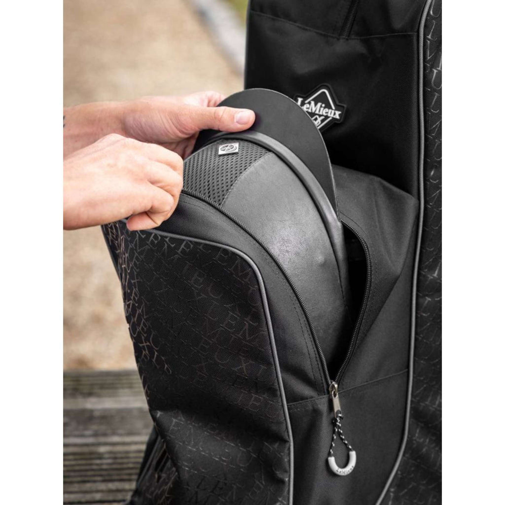 LeMieux Bolsa para Casco/Botas Elite Pro Negro