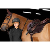 LeMieux Mantilla Crystal Suede Close Contact Marron