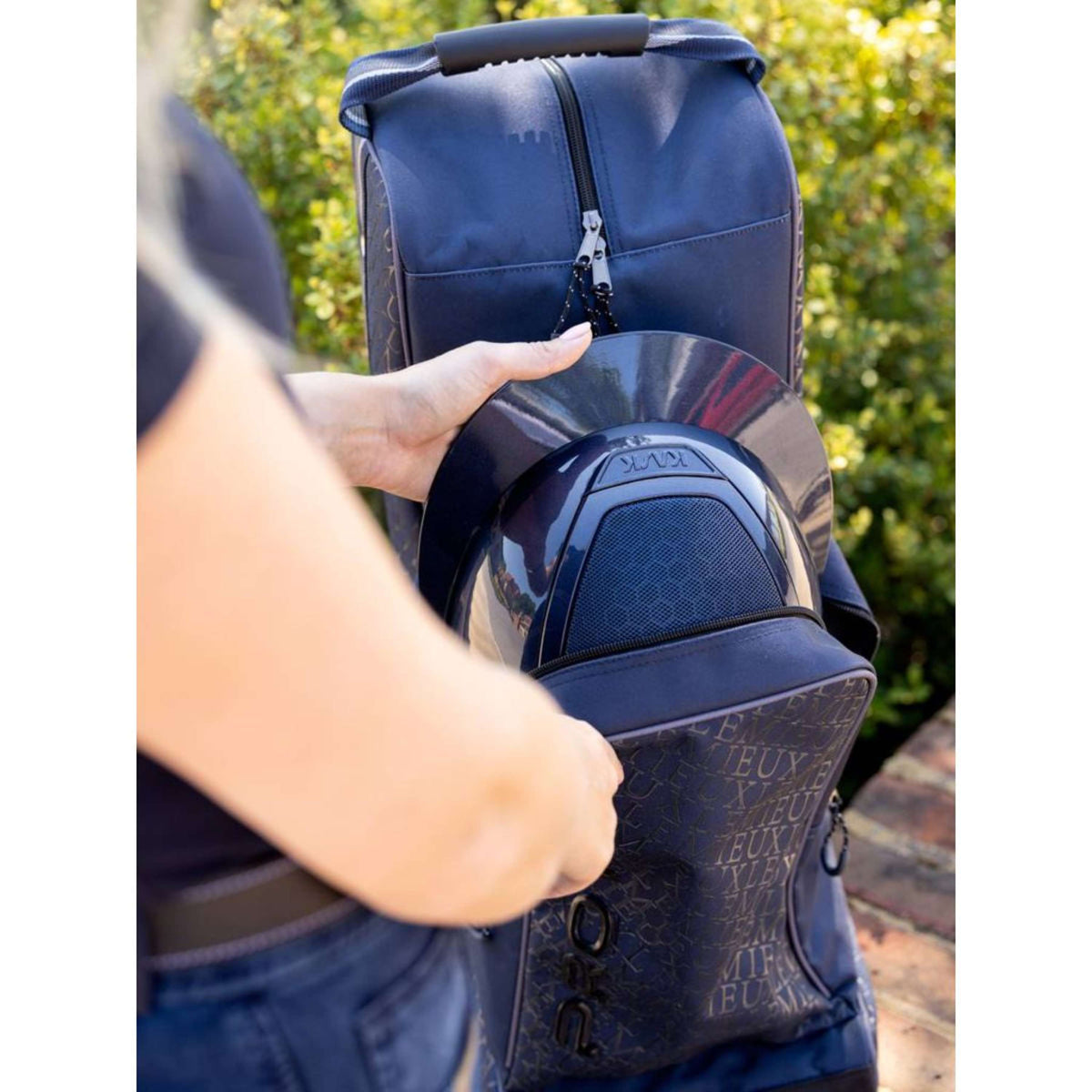 LeMieux Bolsa para Casco/Botas Elite Pro Azul