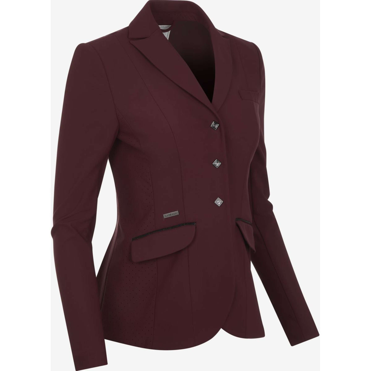 LeMieux Chaqueta de Competición Dynamique Burdeos