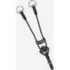 LeMieux Horquilla de martingala Elastic Negro/Plata