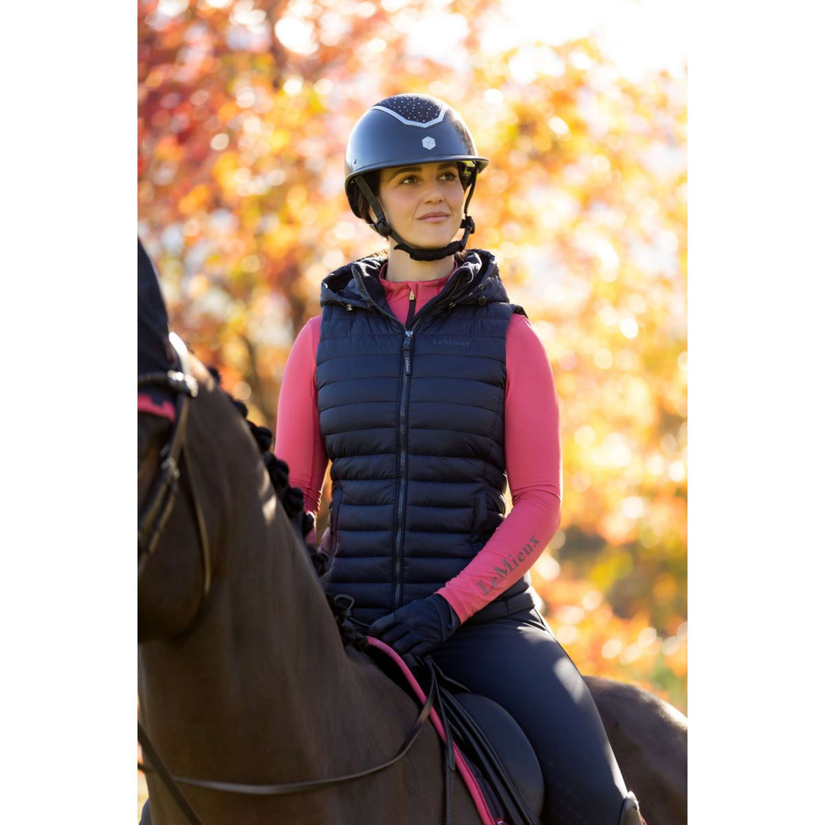 LeMieux Chaleco Rose Navy