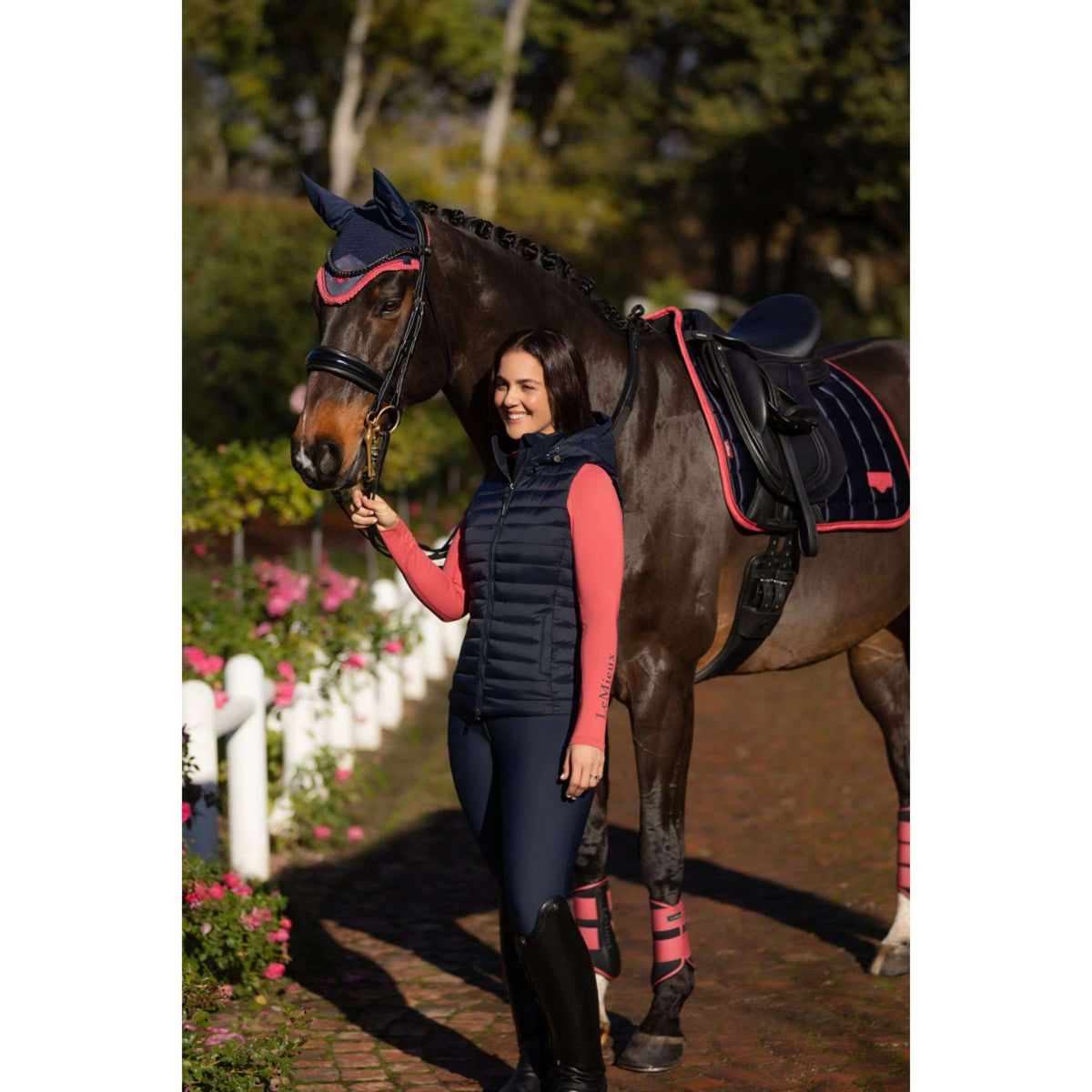 LeMieux Chaleco Rose Navy