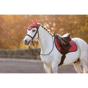 LeMieux Bonete para Orejas Mini Classic Cranberry
