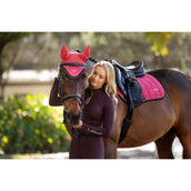 LeMieux Bonete para Orejas Loire Cranberry