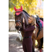LeMieux Bonete para Orejas Loire Cranberry