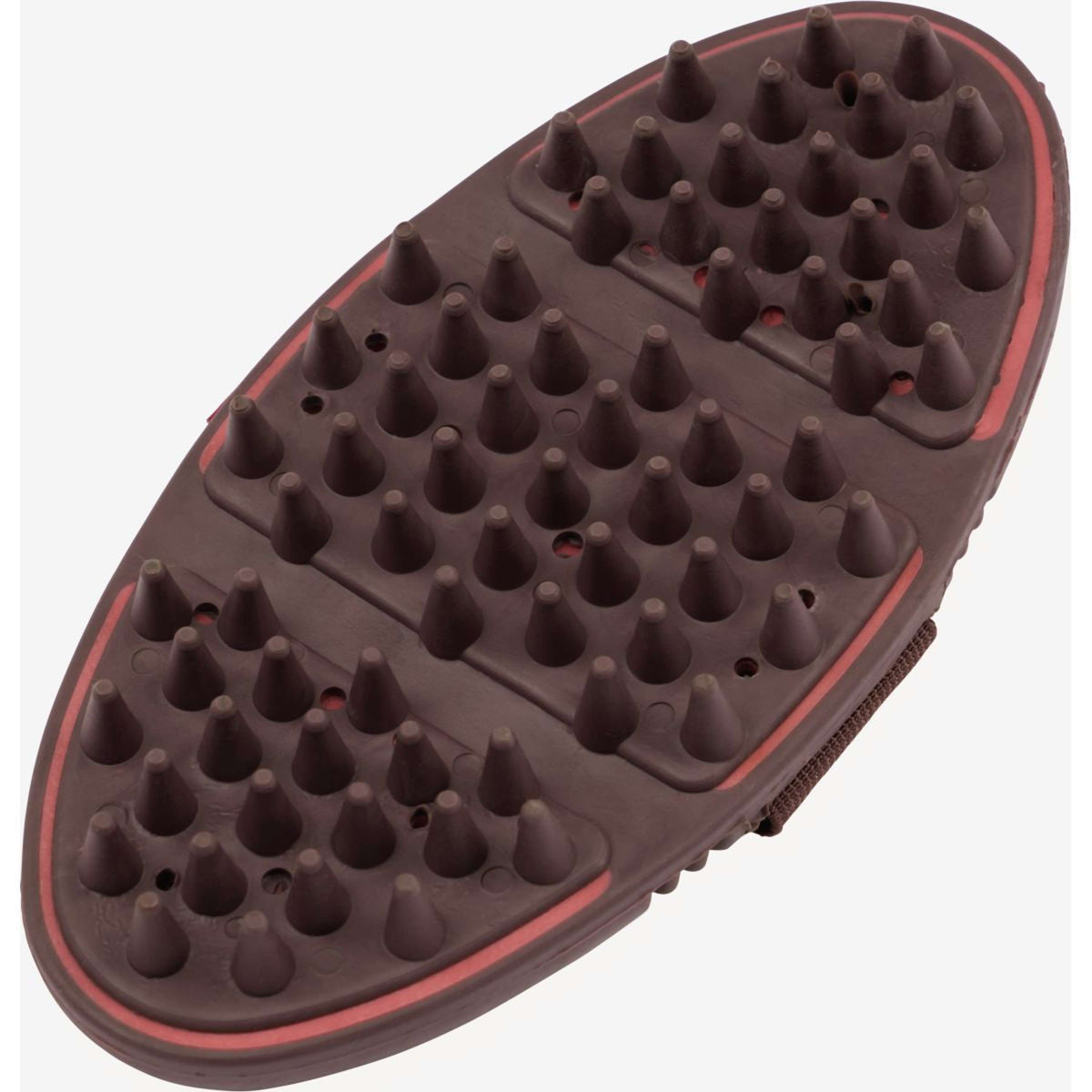 LeMieux Cepillo Flexi Massage Cranberry