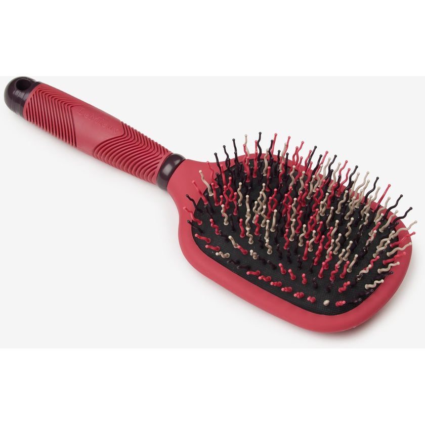 LeMieux Cepillo para Crin Tangle Tidy Cranberry