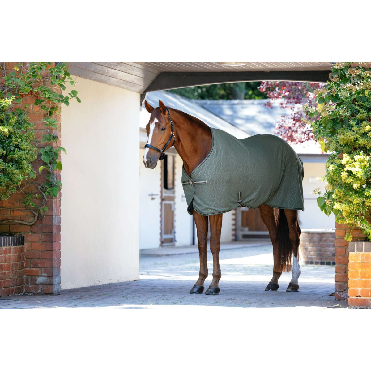 LeMieux Manta de Forro Polar Arika Monogram Rosemary