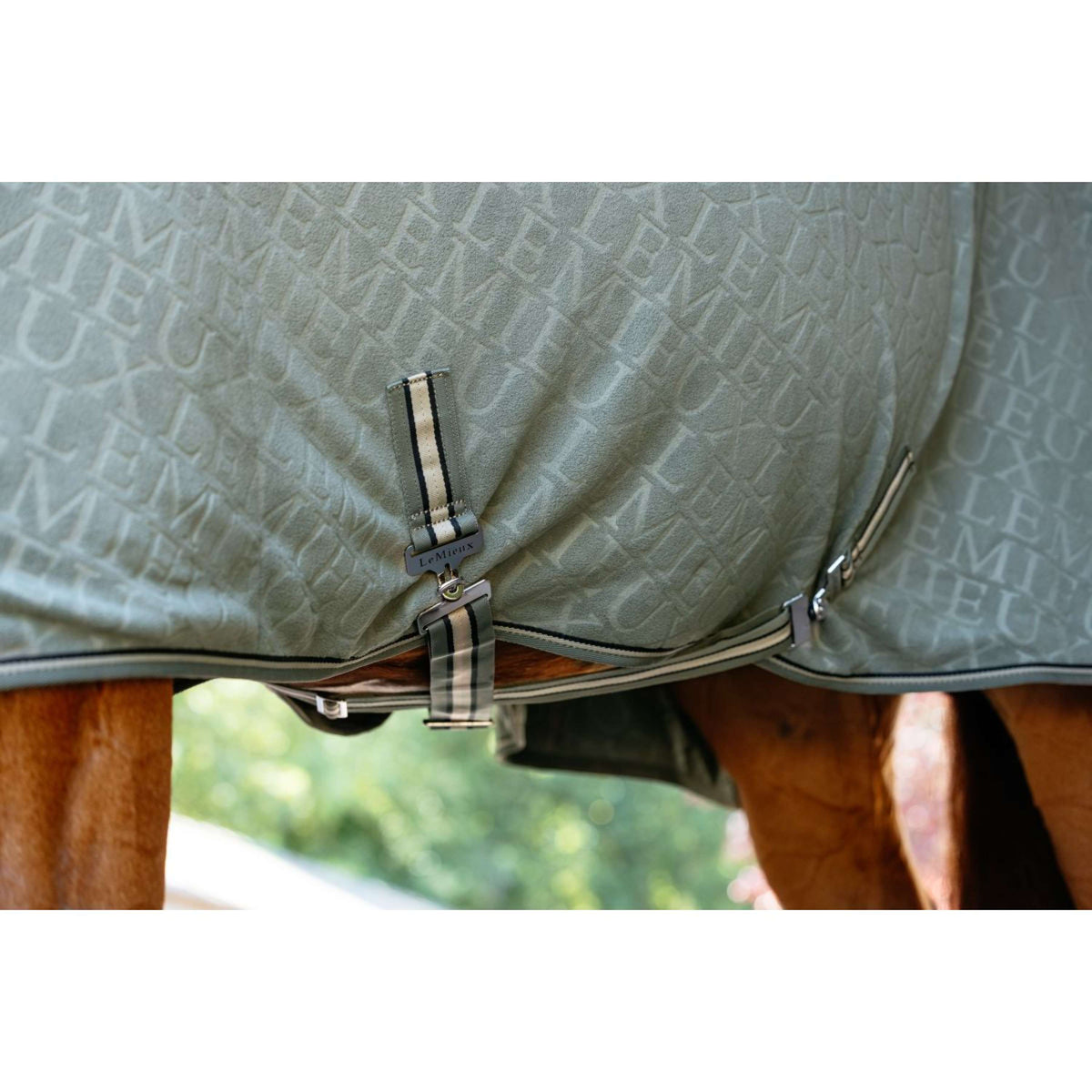 LeMieux Manta de Forro Polar Arika Monogram Rosemary