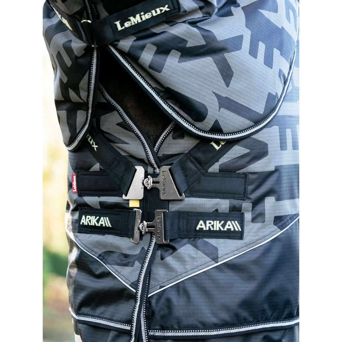 LeMieux Alfombra de Exterior Arika Reflective 0g Negro