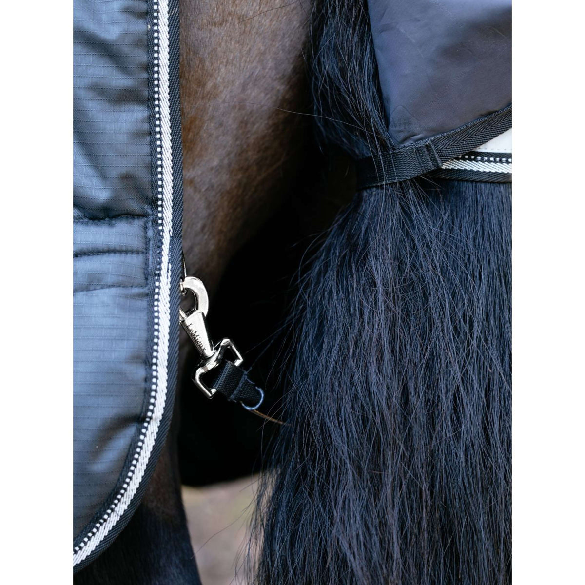 LeMieux Alfombra de Exterior Arika Reflective 0g Negro