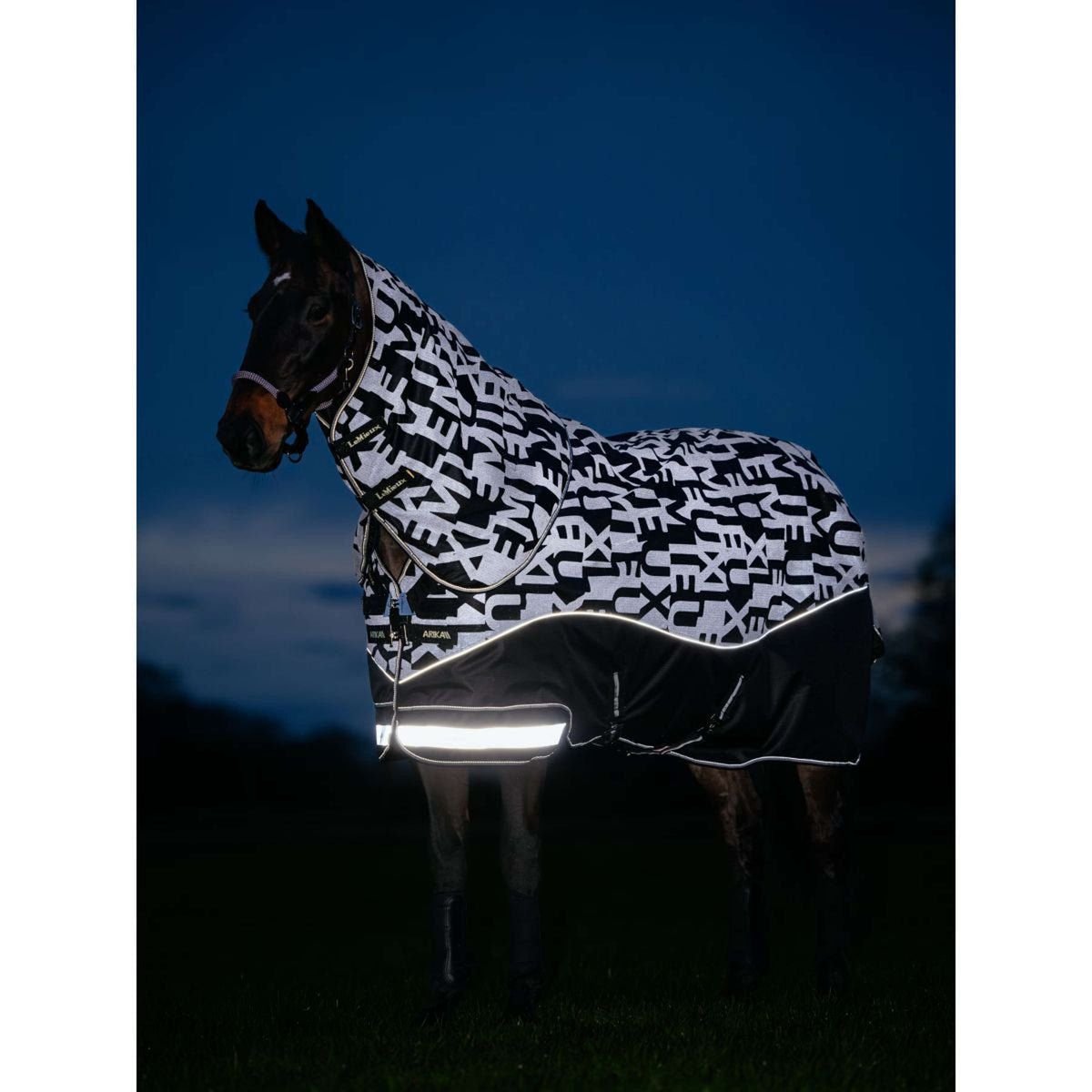 LeMieux Alfombra de Exterior Arika Reflective 0g Negro