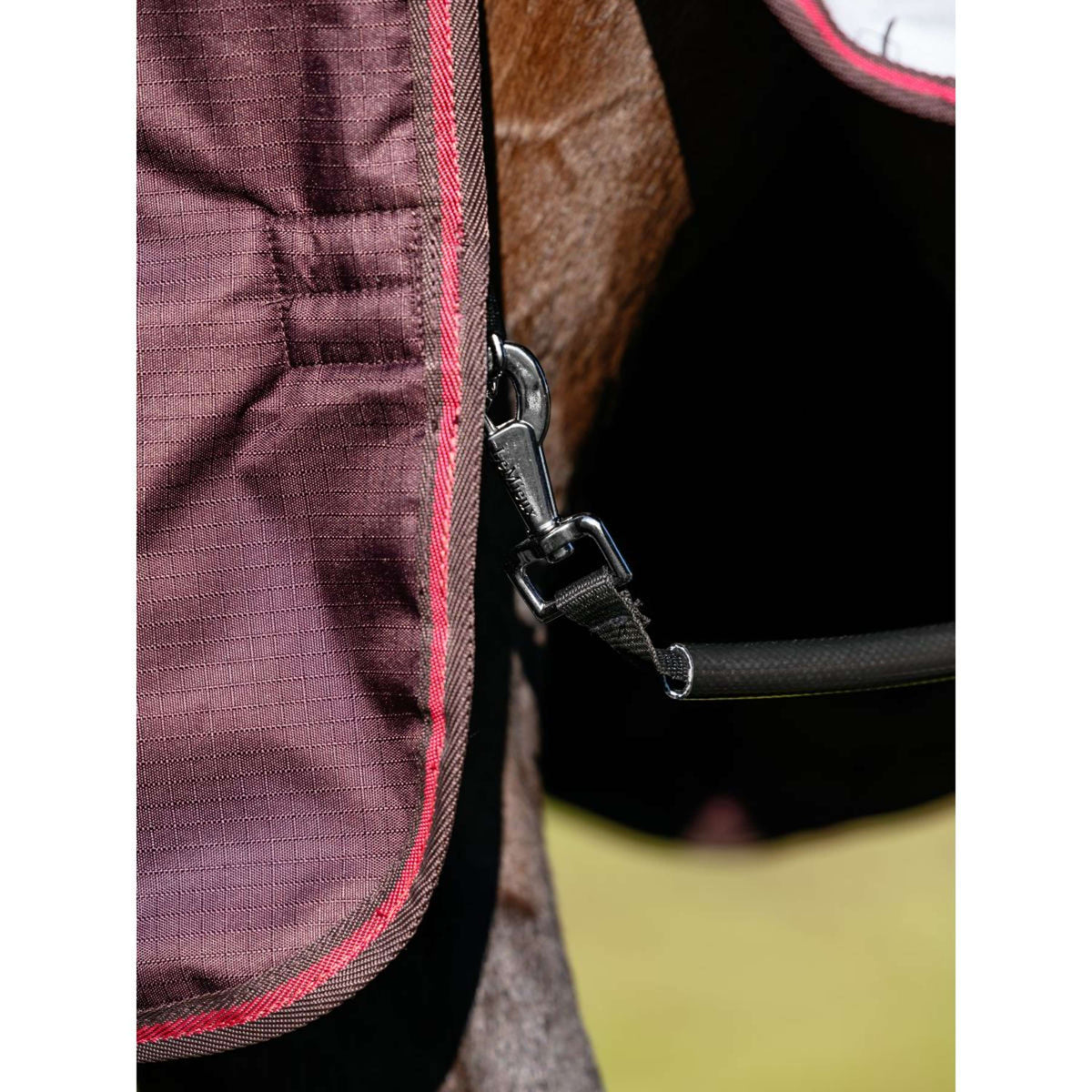 LeMieux Alfombra de Exterior Arika Ripstop 100g Cranberry