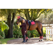 LeMieux Mantilla Loire Classic saltando Cranberry