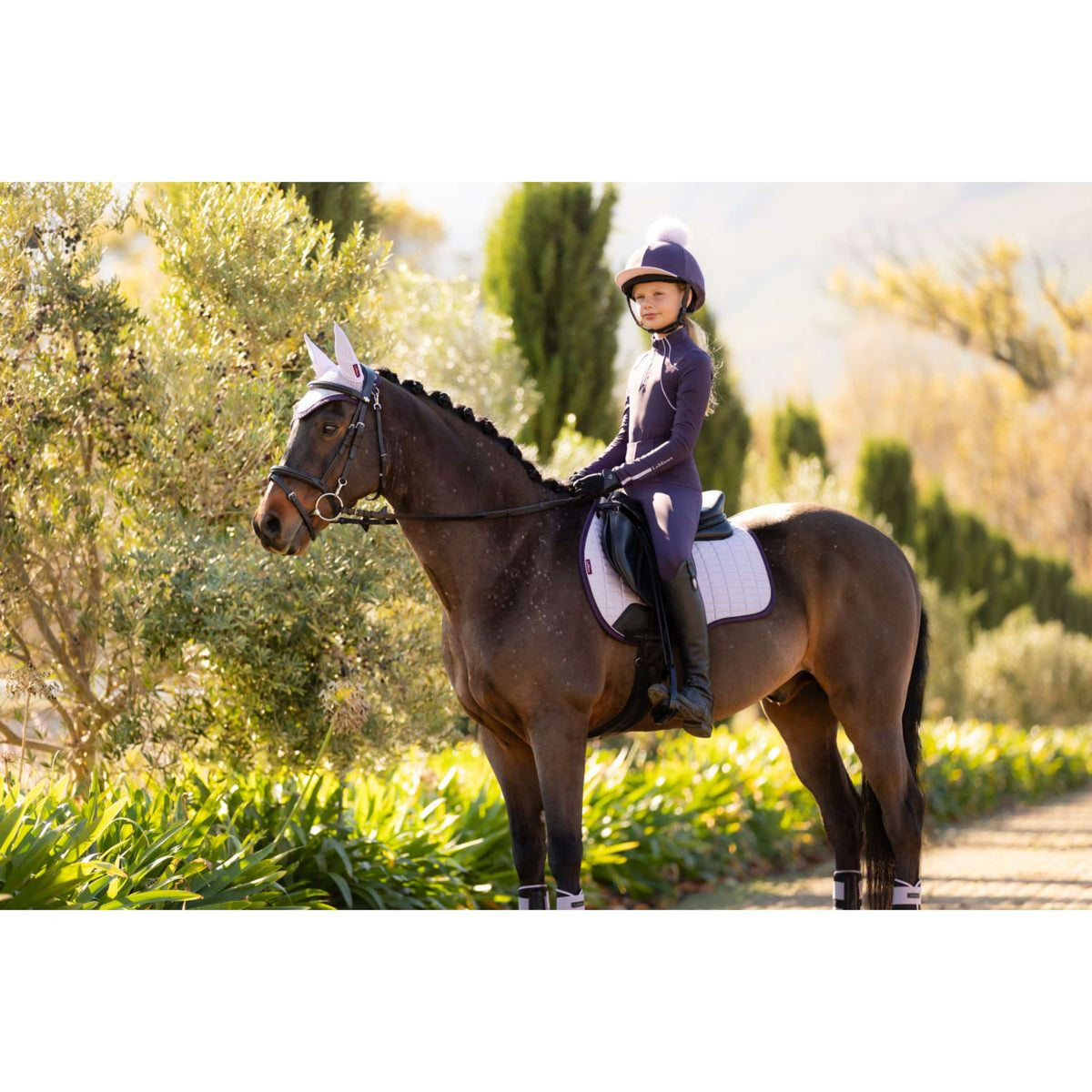 LeMieux Mantilla Suede Propósito general Lilac