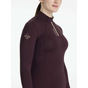 LeMieux Shirt Base Layer Classique Color ES: Ciruela