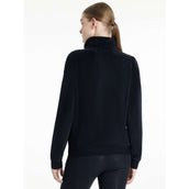 LeMieux Sudadera con capucha y cremallera Liberty Fleece Navy