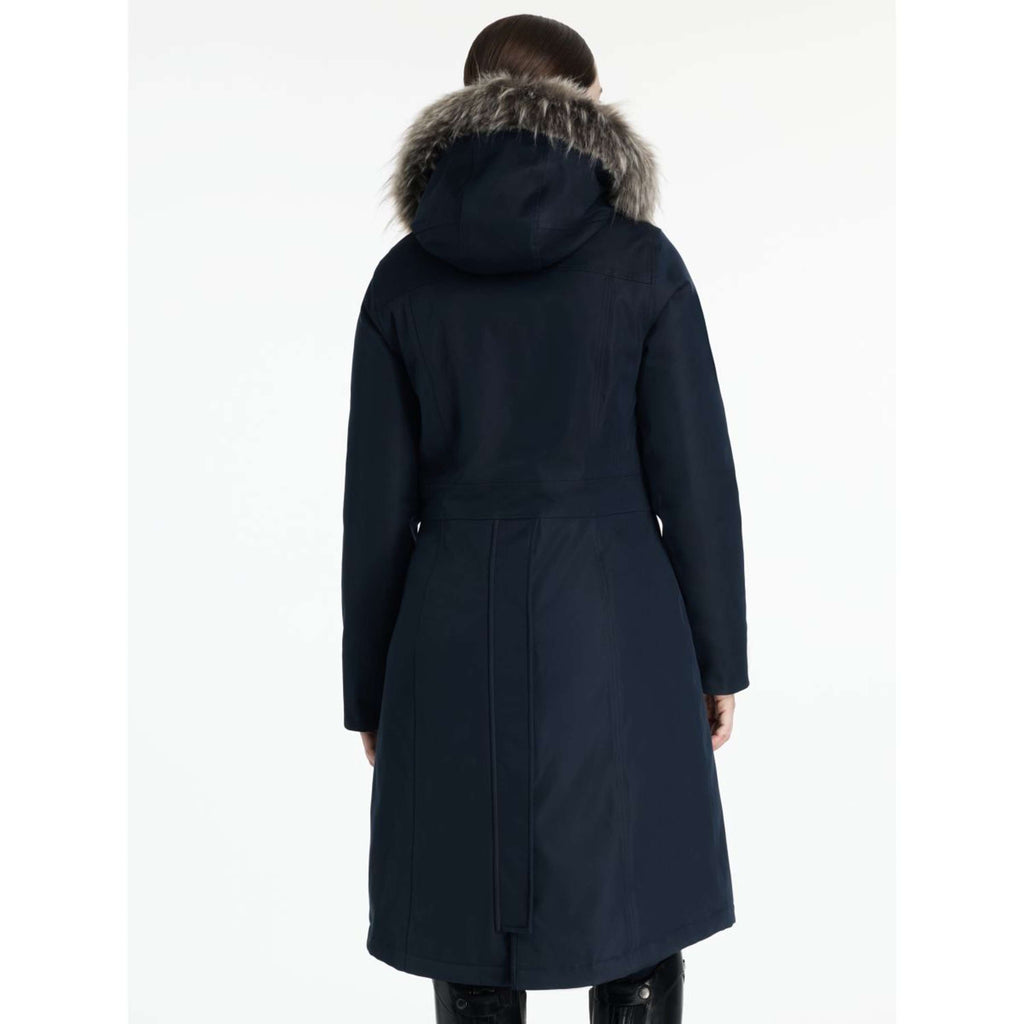 LeMieux Chaqueta Anya Waterproof Largo Navy