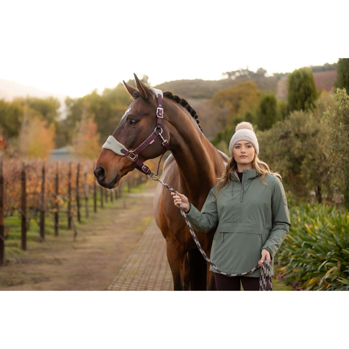 LeMieux Chaqueta Phoebe Impermeable Rosemary