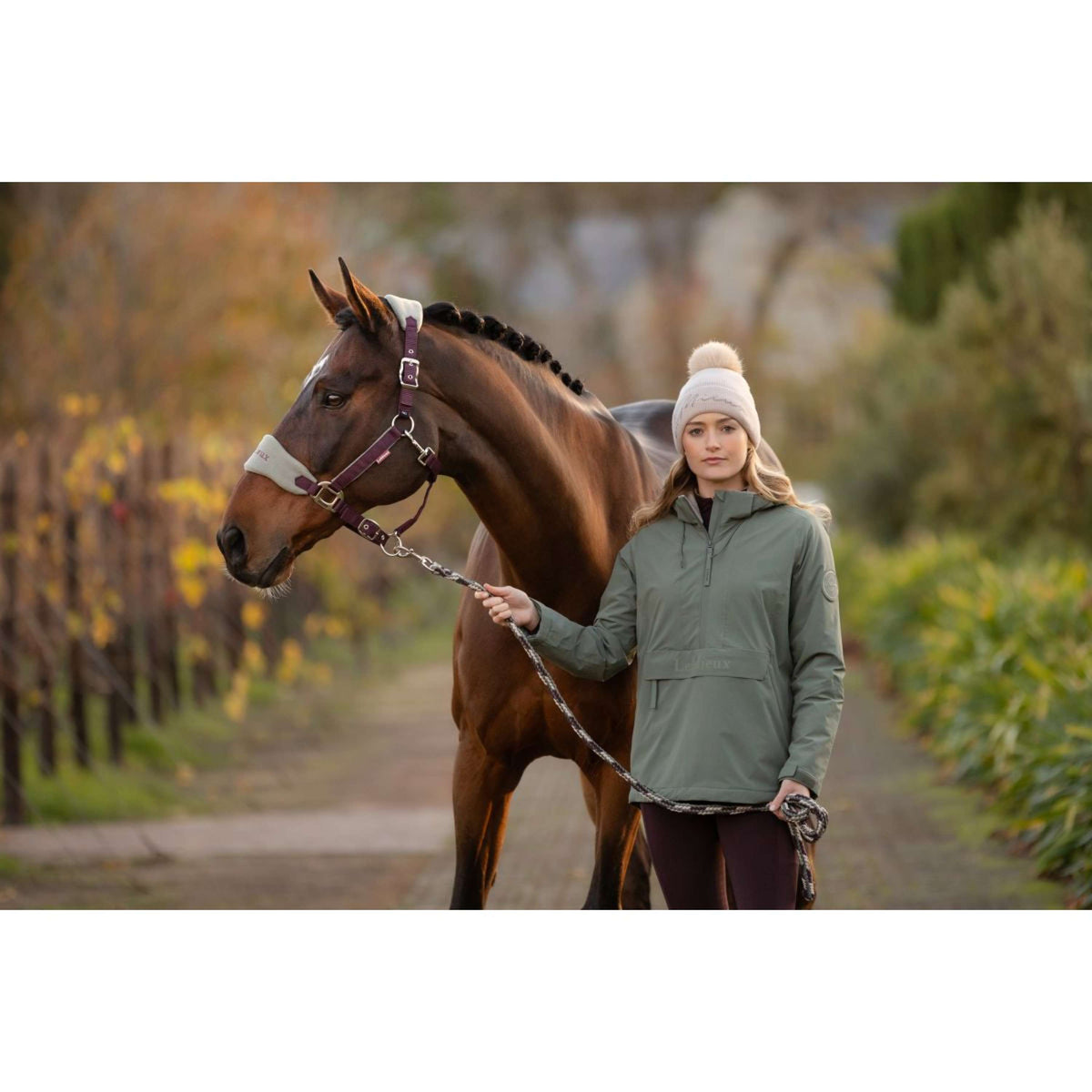 LeMieux Chaqueta Phoebe Impermeable Rosemary