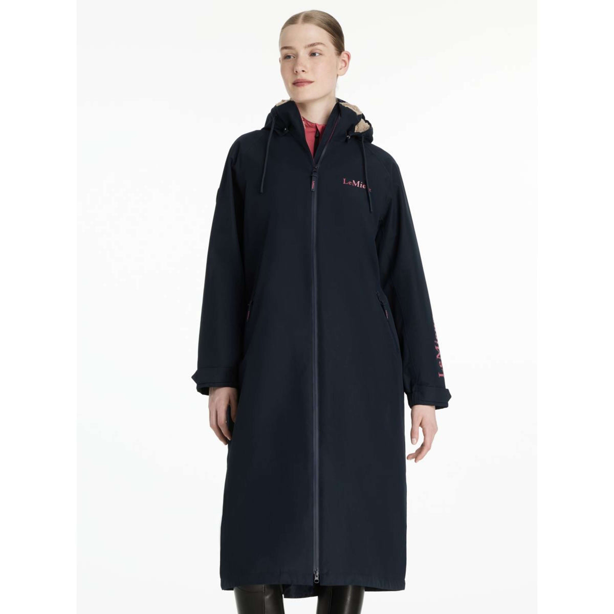 LeMieux Abrigo de lluvia HydroShield Navy