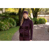 LeMieux Sudadera con capucha y cremallera Dynamique Color ES: Ciruela