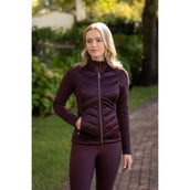 LeMieux Sudadera con capucha y cremallera Dynamique Color ES: Ciruela