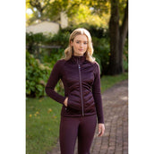 LeMieux Sudadera con capucha y cremallera Dynamique Color ES: Ciruela