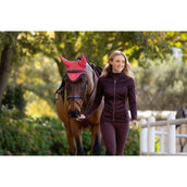 LeMieux Sudadera con capucha y cremallera Dynamique Color ES: Ciruela