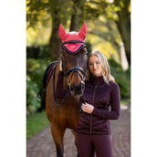 LeMieux Sudadera con capucha y cremallera Dynamique Color ES: Ciruela