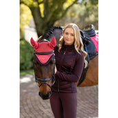 LeMieux Sudadera con capucha y cremallera Dynamique Color ES: Ciruela