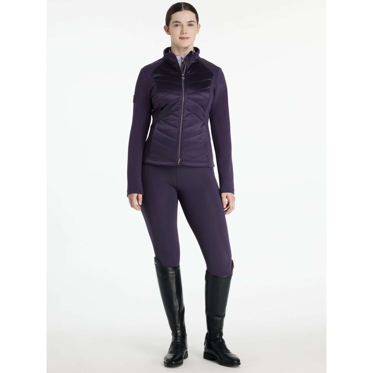 LeMieux Sudadera con capucha y cremallera Dynamique Juniper